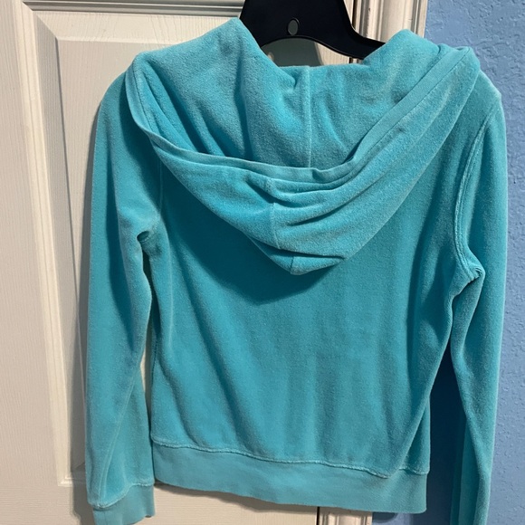 Victoria’s Secret PINK Lush Light Blue Hoodie - Picture 2 of 2